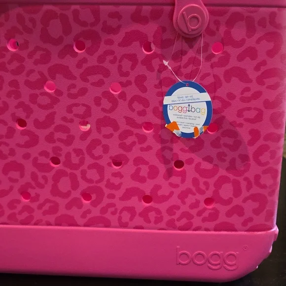 Original Bogg Bag Pink Leopard-NWT - Picture 2 of 4